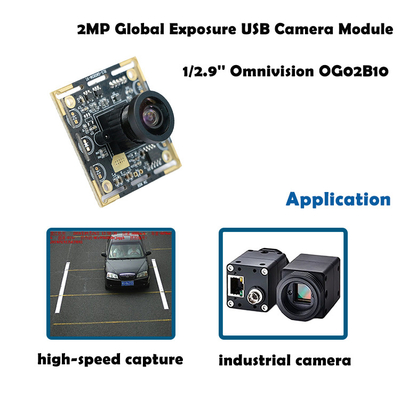 OG02B10 60FPS USB Camera Module Global Shutter For Industrial Machine Vision Applications