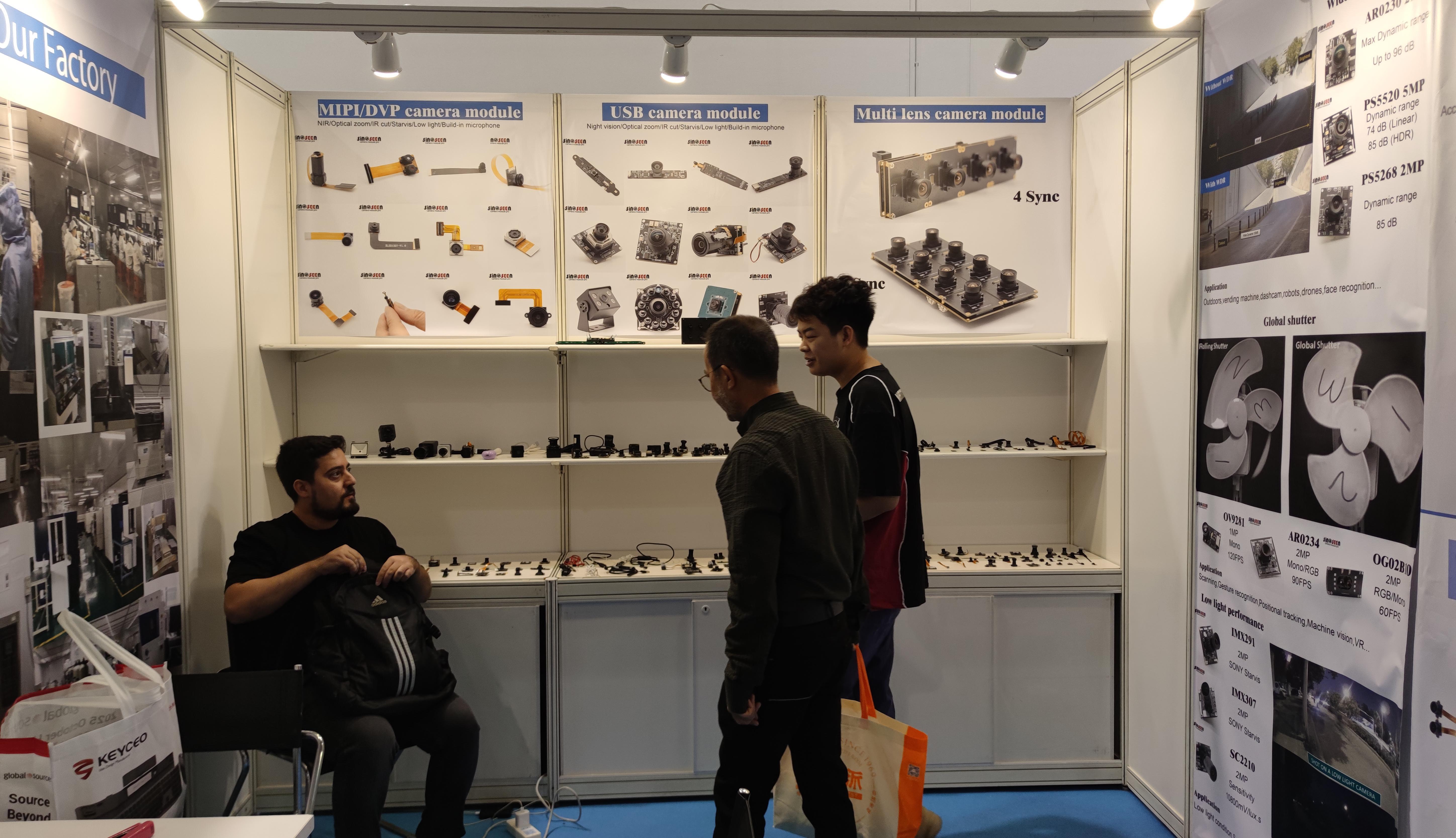 Sinoseen Showcases Advanced Camera Modules at Hong Kong Electronics ...