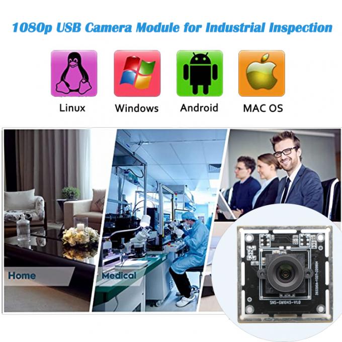 Zero Distortion USB Camera Module 1080p AR0234 For Industrial Inspection