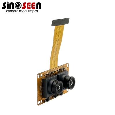 Fixed Focus Dual Lens Camera Module with 640*480 Resolution and 720P Video Capture Powered by USB Bus