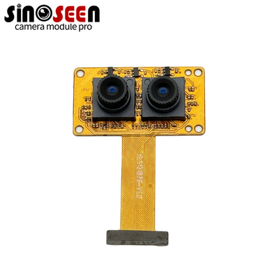 Fixed Focus Dual Lens Camera Module with 640*480 Resolution and 720P Video Capture Powered by USB Bus