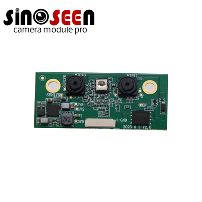 AI Powered 3D Face Recognition Camera Module with RGB IR Dual Sensors UVC 720P Output and Low Power Design