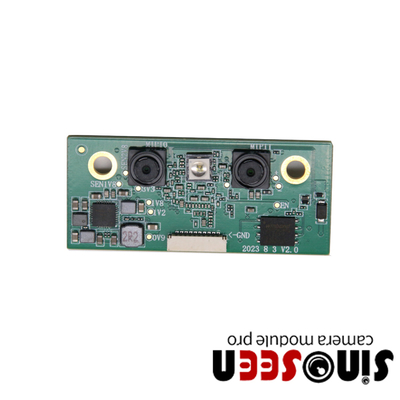 AI Powered 3D Face Recognition Camera Module with RGB IR Dual Sensors UVC 720P Output and Low Power Design