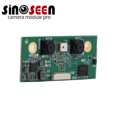 AI Powered 3D Face Recognition Camera Module with RGB IR Dual Sensors UVC 720P Output and Low Power Design