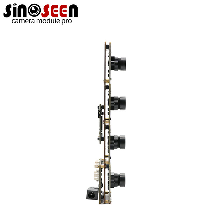 4 Lens Sync USB Camera Module AR0144 1mp Global Shutter For Machine Vision