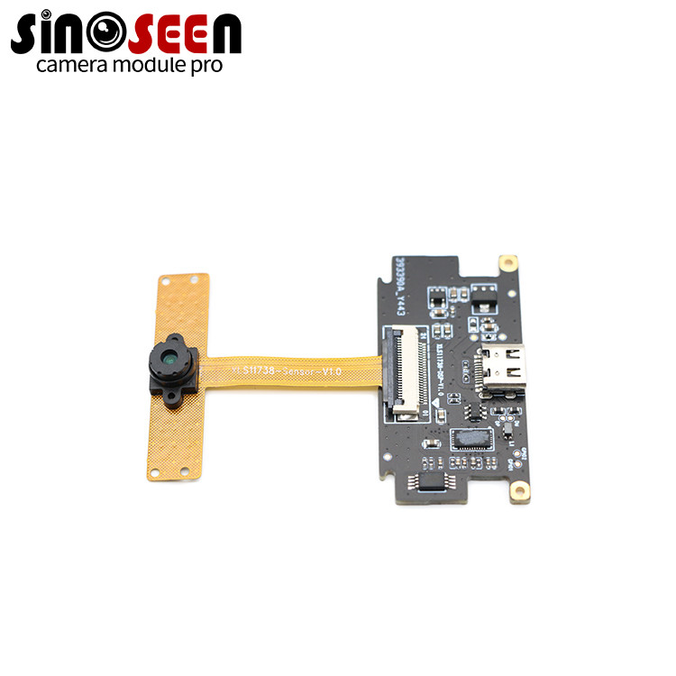 720P OV9281 B&W CMOS Fixed Focus Compact USB Camera Module For Industrial Barcode Scanning