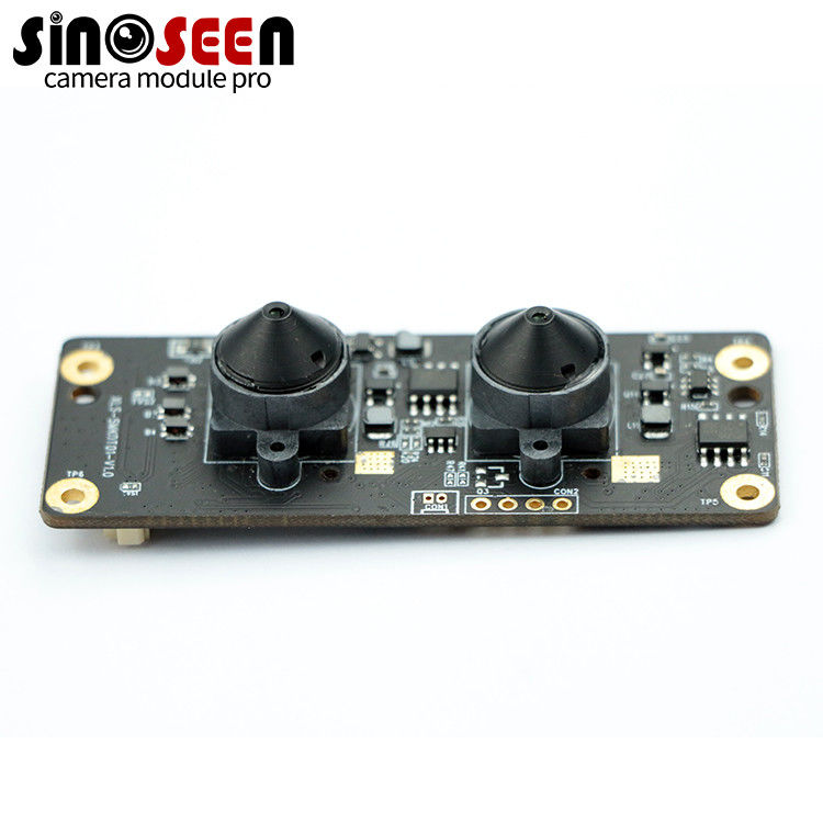Dual Lens 5MP Usb Camera Module Stereo 3D Fixed Focus With Omnivision OV5640 Sensor