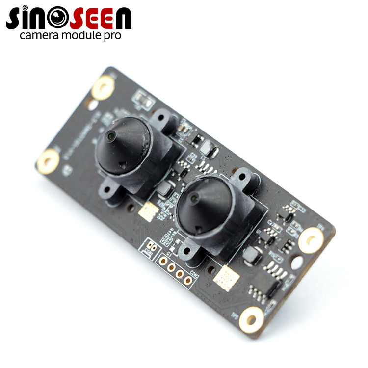 Dual Lens 5MP Usb Camera Module Stereo 3D Fixed Focus With Omnivision OV5640 Sensor