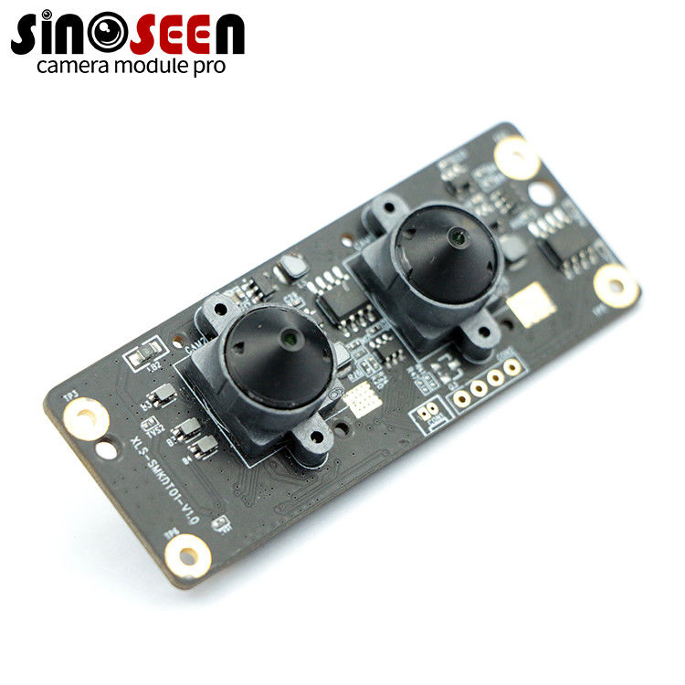 Dual Lens 5MP Usb Camera Module Stereo 3D Fixed Focus With Omnivision OV5640 Sensor