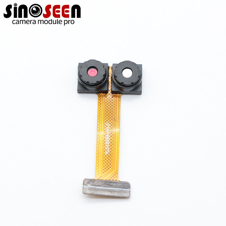Dual Lens MIPI Face Recognition Camera Module 1MP 0.3MP For Attendance Machine