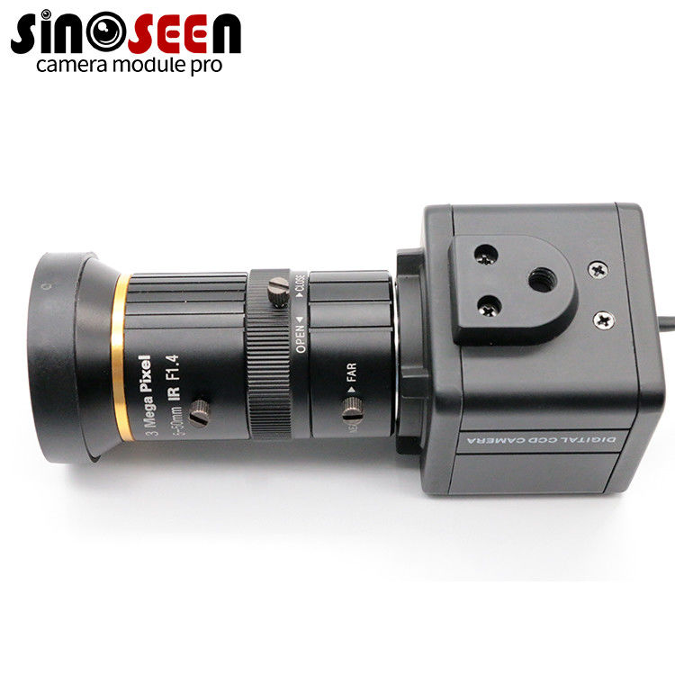 8MP 4K Adjustable Aperture Surveillance Camera Optical Zoom With IMX179 Sensor